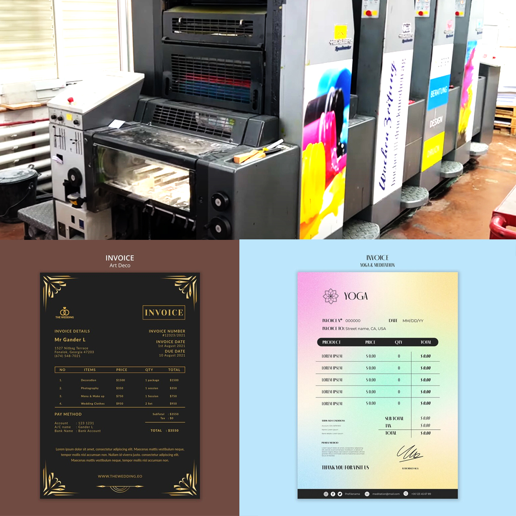 Premium Bill Book Printing