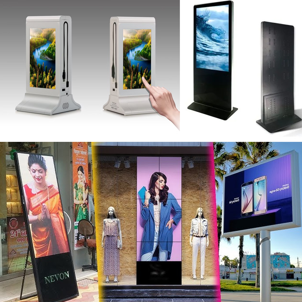 led display stand Digital Stand Table Top